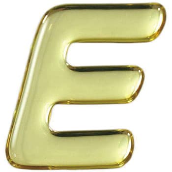 クリスタルメタル文字 光