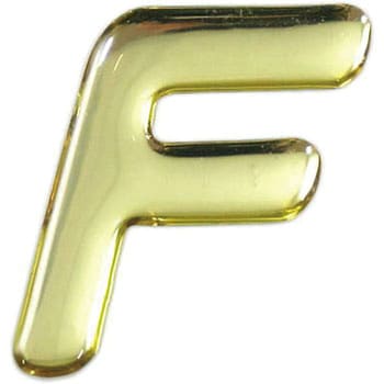 クリスタルメタル文字 光