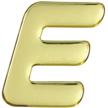 クリスタルメタル文字 光