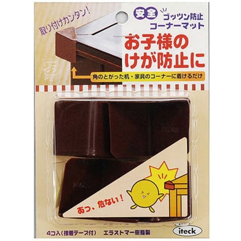 コーナーマット 光
