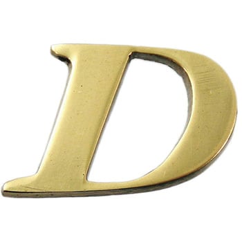 真鍮ゴールド文字 光