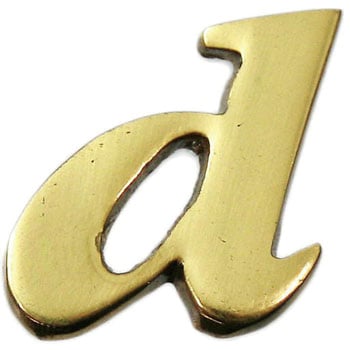 真鍮ゴールド文字 光