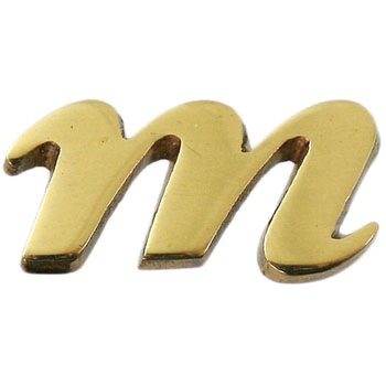 真鍮ゴールド文字 光