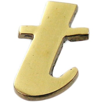 真鍮ゴールド文字 光