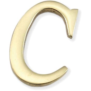 真鍮文字 光