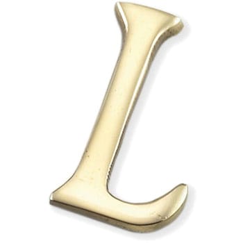 真鍮文字 光