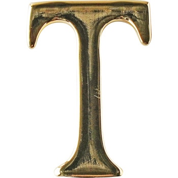 真鍮文字 光