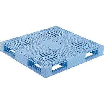 プラスチックパレット D4ー1011ー2 青 - サンコー(三甲)