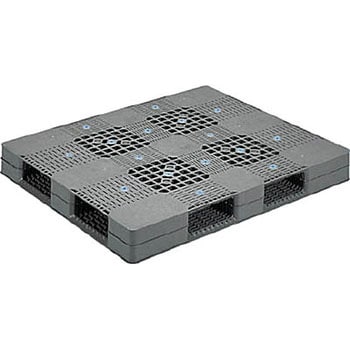 プラスチックパレット D4ー110136 グレー 三甲(サンコー)