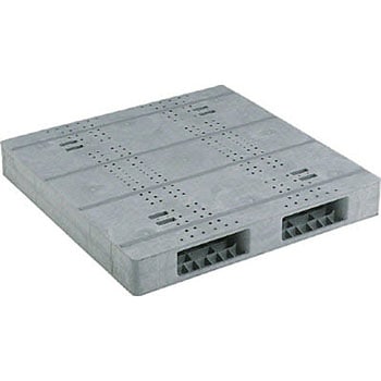 プラスチックパレット R2ー1111Fー8 ライトグレー 三甲(サンコー)