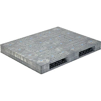 プラスチックパレット R2ー1114Fー3 灰 三甲(サンコー)
