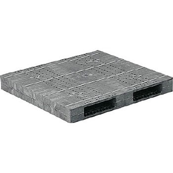プラスチックパレット R2ー1213F グレー 三甲(サンコー)