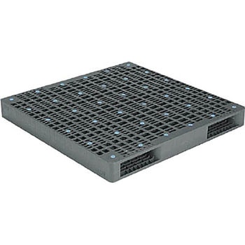 プラスチックパレット R2ー145145 グレー 三甲(サンコー)