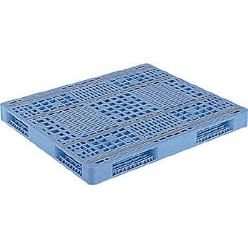 プラスチックパレット R4ー1012ー3 青 サンコー(三甲)