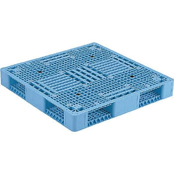 プラスチックパレット R4ー1111ー2 青 サンコー(三甲)