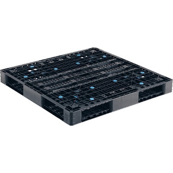 プラスチックパレット R4ー1111ー5 黒 三甲(サンコー)