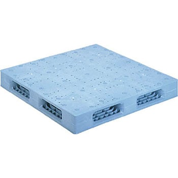 プラスチックパレット R4ー1111Fー2 青 三甲(サンコー)