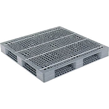 プラスチックパレット R4ー1313 グレー 三甲(サンコー)