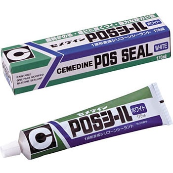 POS170 POSシール 170ml 白 1箱(10本) セメダイン 【通販モノタロウ】
