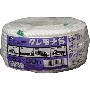 クレモナロープ万能パック 6Φ×30m ユタカメイク
