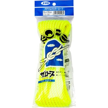 パイレンカラーロープ 5Φ×10m ユタカメイク