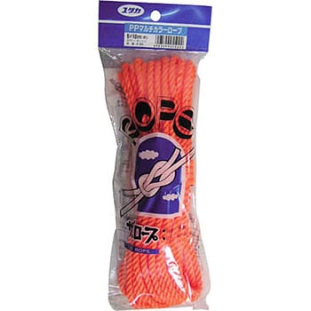 パイレンカラーロープ 5Φ×10m ユタカメイク