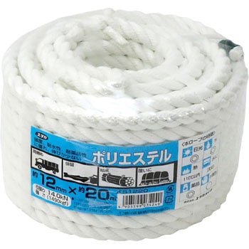 ポリエステルロープ万能パック 12Φ×20m ユタカメイク