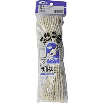 お取り寄せ】ユタカメイク/ロープ 綿ロープ巻物 10φ×200m/C10-200