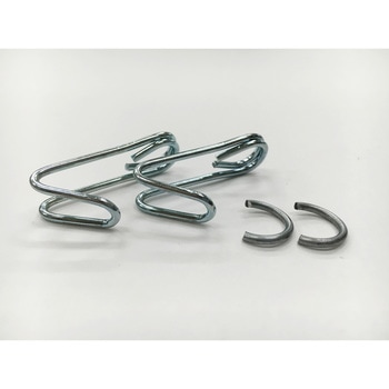 丸ゴムロープ金具 ミニフック2個 止金具2個 (4.2mm～6mm用) ユタカメイク