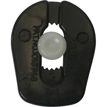 金具 紐用止メ金具 2mm～4mm用 ブラック ユタカメイク
