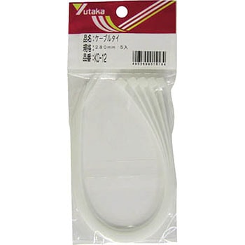 結束タイ ケーブルタイ 280mm 5入 ユタカメイク