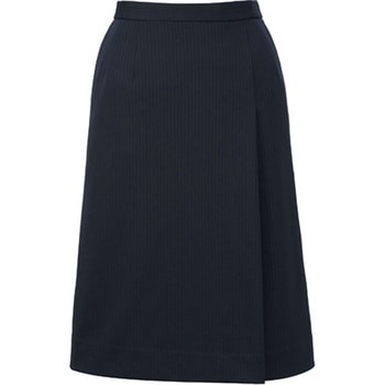 プリーツスカート ロング丈 AS2340 ネイビー - ボンマックス