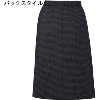 プリーツスカート ロング丈 AS2342 ブラック ボンマックス