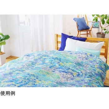 掛ふとんカバーセパレート 表面 Libertyアリスズガーデン 150×210cm nism信友