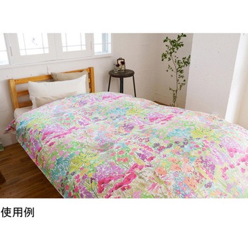 掛ふとんカバーセパレート 表面 Libertyアリスズガーデン 150×210cm nism信友