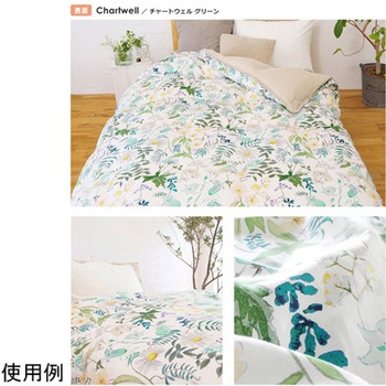 掛ふとんカバーセパレート 表面 Libertyチャーチウェル 150×210cm nism信友