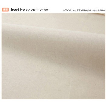 掛ふとんカバーセパレート 表面 ブロード無地 150×210cm nism信友