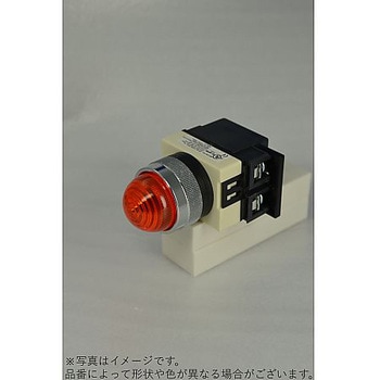 Φ22トランス付丸形パイロットライト 金属リング A22ILTシリーズ マルヤス電業