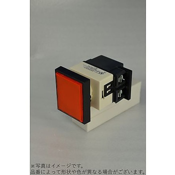 A25ILTQWB200W Φ25トランス付長角ワイド形パイロットライト 角 黒色枠 白熱球 A25ILTQWB200シリーズ マルヤス電業 86359475