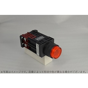 Φ25トランス付突形照光押しボタンスイッチ モメンタリ樹脂リング 1a 緑 白熱球 HC形 マルヤス電業