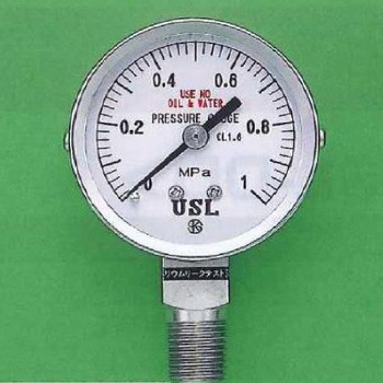 USLステンレスクリーン圧力計 50Φ 00N-239シリーズ ユニバーサル