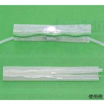 USL透明フッ素樹脂配管保護カバー用スライダー 20個入 - ユニバーサル
