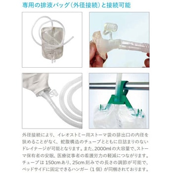 センシュラ ミオ1 消化管ストーマ用 単品系装具 イレオ 透明