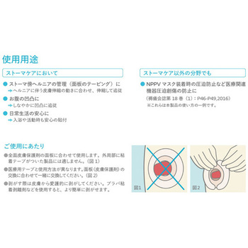12076 ブラバ 伸縮性皮膚保護テープ 1箱(20枚) コロプラスト 【通販
