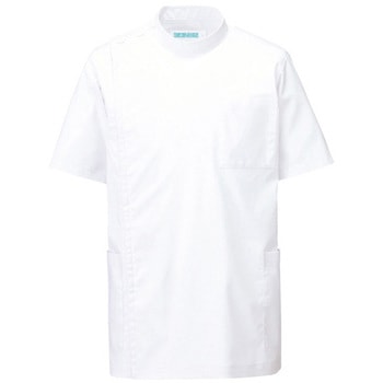 メンズ医務衣半袖 ホワイト REP100T-10シリーズ サンアロー