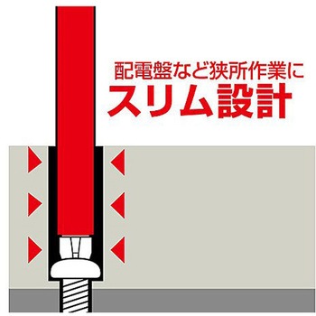 細軸ドライバービット EA813Aシリーズ エスコ