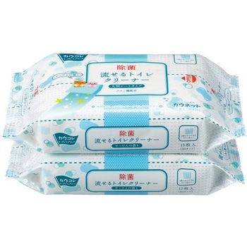 流せるトイレクリーナー大判 せっけん 2個入 3694-3258シリーズ カウネット