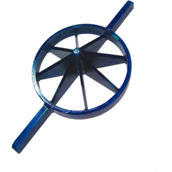 鉄鋼製 両手竹割器 ウエダ製作所