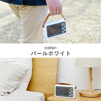手回し充電ワンセグテレビ YAMAZEN(山善)