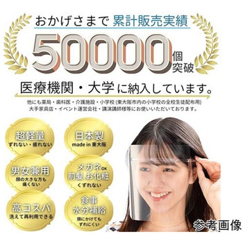 HMフェイスシールド アズワン
